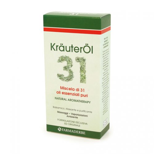 Farmaderbe Krauter Olio 31 Miscela Oli Essenziali Corpo 100 ml