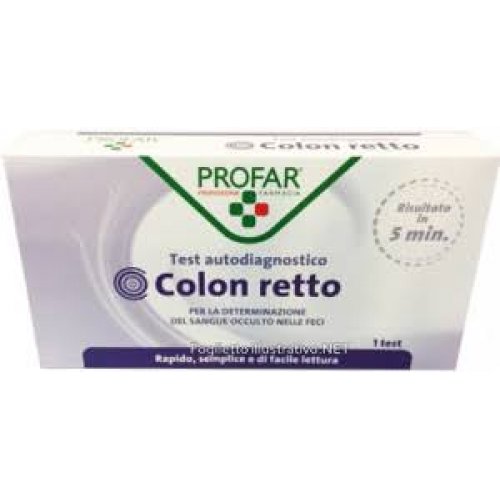 TEST COLON RETTO di autodiagnosi 1 TEST PROFAR