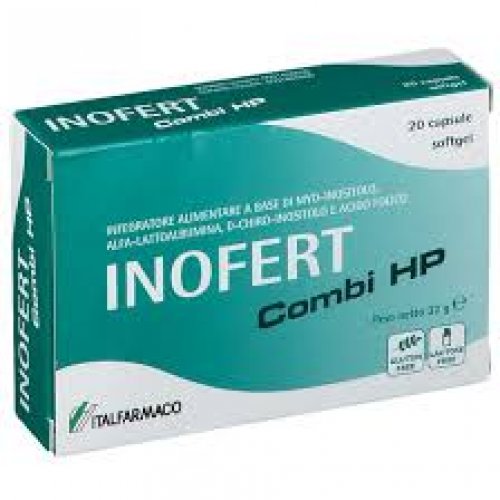 Inofert Combi HP integratore per la donna che programma una gravidanza 20 capsule