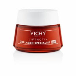 Liftactiv Collagen Specialist crema notte antirughe 50ml prezzo promo