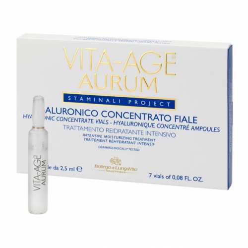 VITA-AGE AURUM acido ialuronico concentrato 7 fiale 2,5ml
