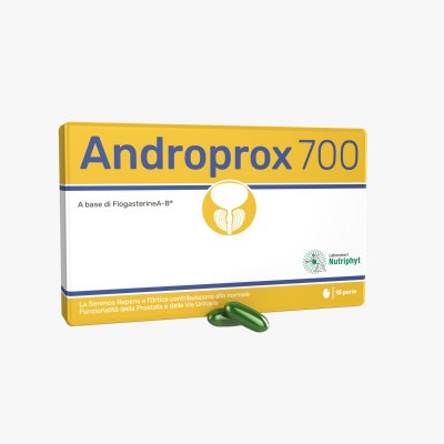 ANDROPROX 700 utile per ipertrofia prostatica 15 perle prezzo promo