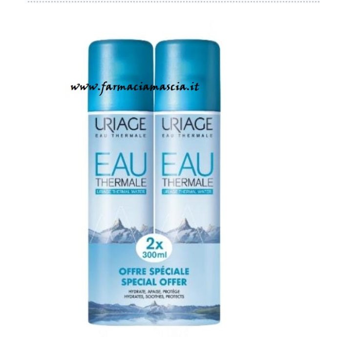 EAU THERMALE URIAGE acqua termale in formato convenienza 2 X 300ml