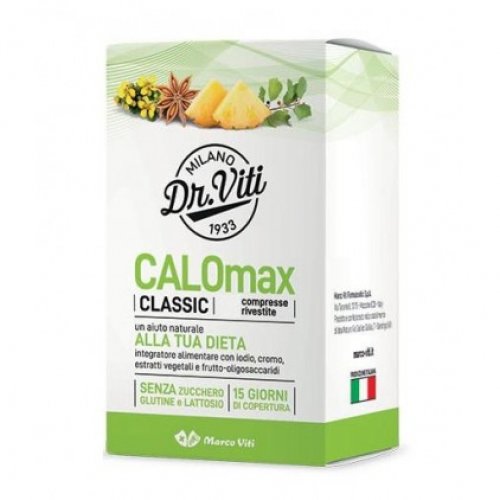 CALOMAX CLASSIC rimedio per dimagrire in modo naturale regolarizza l'intestino 60 compresse a prezzo promo