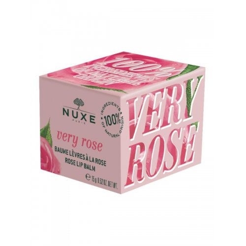 NUXE Very Rose balsamo labbra 100% naturale 15g