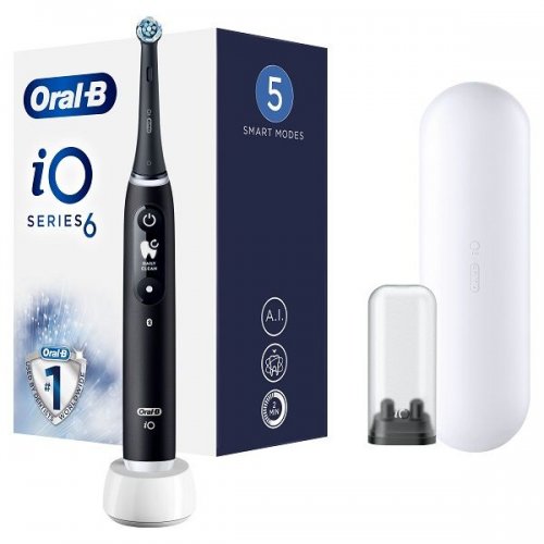 ORAL-B IO 6 BLACK spazzolino elettrico  + 2 testine con prezzo promo