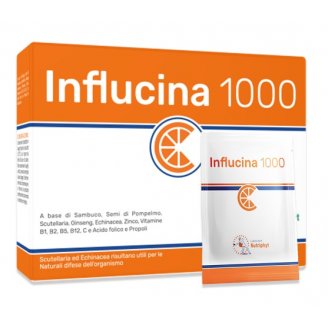 INFLUCINA 1000 rimedio per la prevenzione dell'influenza stagionale 14 bustine