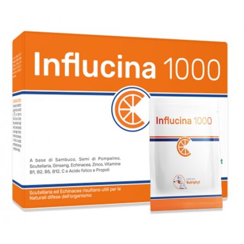 INFLUCINA 1000 per la prevenzione dell'influenza stagionale 14 bustine prezzo promo