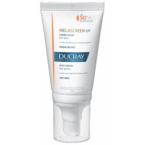 Ducray Melascreen UV Crema Ricca SPF 50+ Pelle Secca tubetto 40 ml