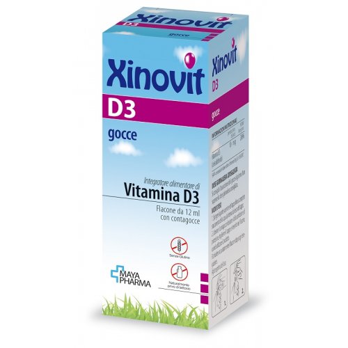 Xinovit D3 Integratore per le ossa gocce 12 ml