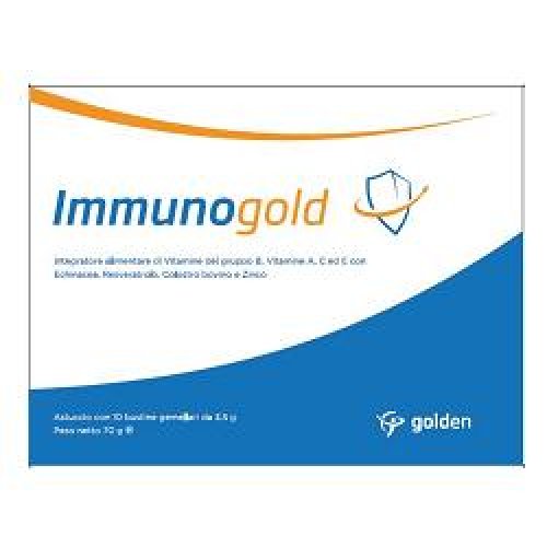 Immunogold integratore per le difese immunitarie 20 bustine