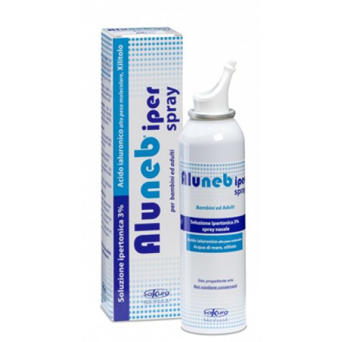 Aluneb Iper Spray Nasale Soluzione ipertonica decongestionante 3% 125 ml