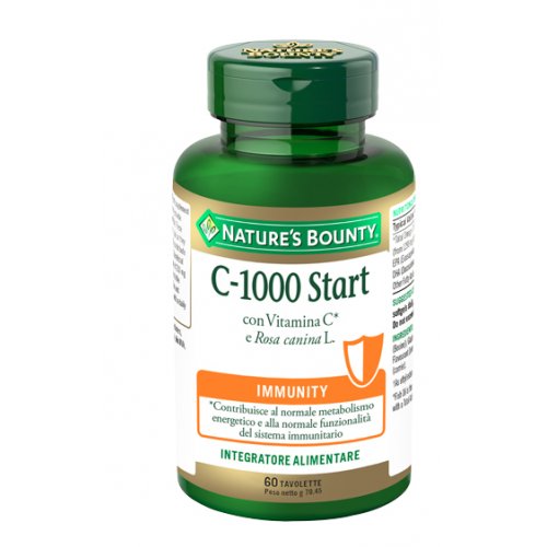 Nature's C-1000 Start integratore a base di vitamina C 60 Tavolette