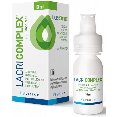 LACRICOMPLEX Soluzione oftalmica lubrificante 10 ml