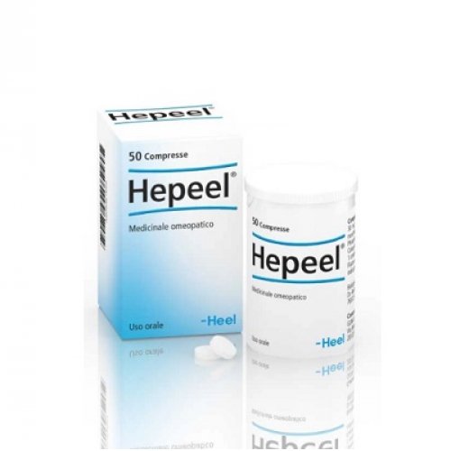 Heel Hepeel medicinale omeopatico per il fegato 50 tavolette