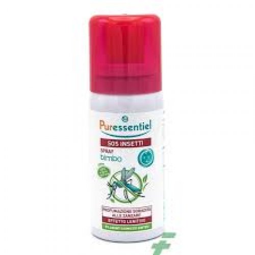 PURESSENTIEL SOS INSETTI Spray insetto-repellente per bambini 60ml