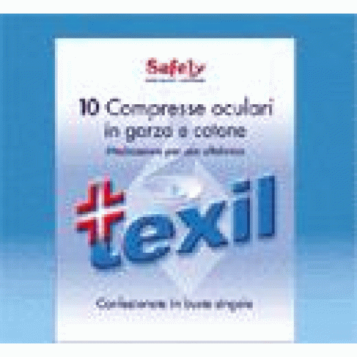 GARZE TEXIL OCUL 10PZ SAFETY