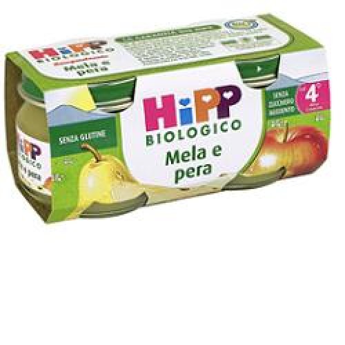 HIPP OMO MELA PERA 2X80G
