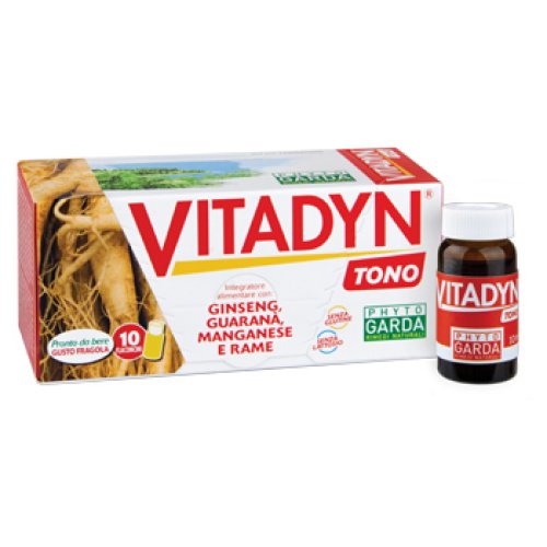 Vitadyn Tono integratore contro la stanchezza per adulti e anziani 10 flaconi 10ml con Prezzo Promo