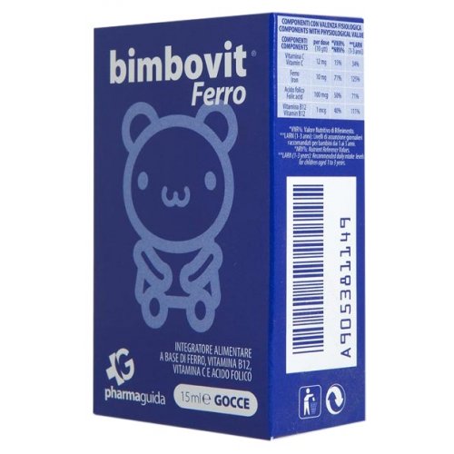 BIMBOVIT FERRO GTT 15ML