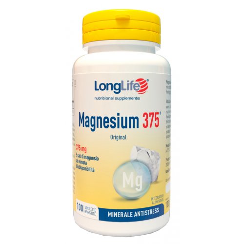 MAGNESIUM 100TAV 375MG LONG LIFE