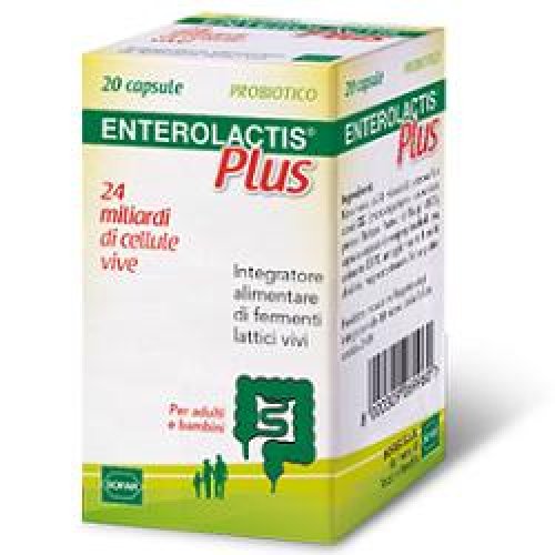 ENTEROLACTIS-PLUS 20 CPS