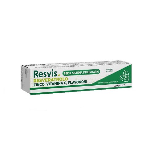 RESVIS XR serve a rinforzare il sistema immunitario 20 compresse effervescenti a prezzo speciale