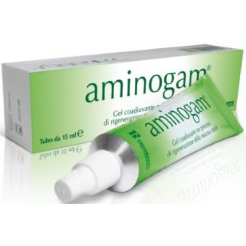 AMINOGAM gel riparativo tessuti mucosa orale 15ml