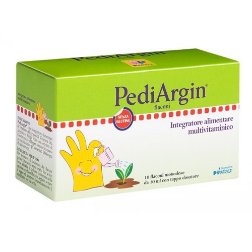 PEDIARGIN Integratore per difese immunitarie-accrescimento 10 flaconi