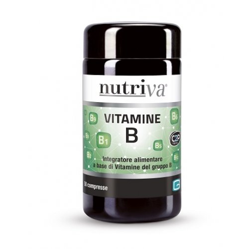 Nutriva Vitamina B contro lo stress psico-fisico aumenta l'energia dell'organismo 50 compresse con Prezzo speciale