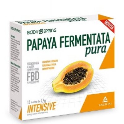 Body Spring Papaia Fermentata pura 12 bustine a prezzo speciale