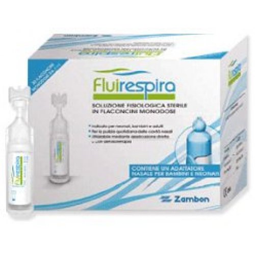 FLUIRESPIRA Soluzione fisiologica sterile 30 flaconcini 5ml