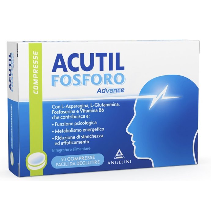  ACUTIL FOSFORO ADVANCE integratore per la memoria 50 compresse