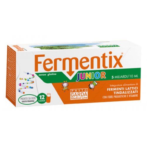 Fermentix Junior fermenti lattici tipizzati e tindalizzati per bambini 12 flaconi prezzo promo