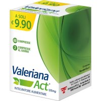 VALERIANA ACT Integratore per benessere mentale 60 compresse