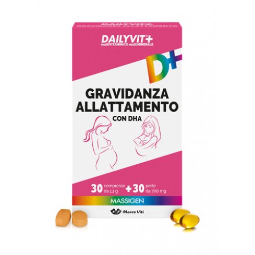 MASSIGEN DAILY integratore per gravidanza e allattamento 30 perle + 30 compresse a prezzo speciale
