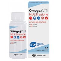 Omega 3 Viti Multiazione alta concentrazione rimedio per trigliceridi 60 perle