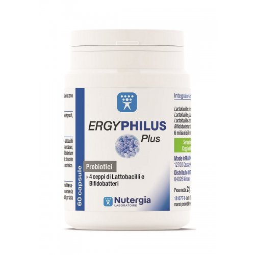 ERGYPHILUS PLUS integratore alimentare Probiotico 60 capsule