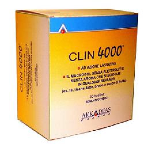CLIN 4000 rimedio lassativo 30 bustine 10G