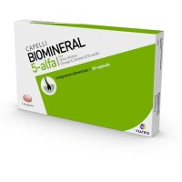 BIOMINERAL-5 ALFA integratore per calvizie e seborrea 30 perle