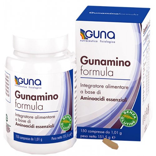 GUNAMINO FORMULA integratore con aminoacidi essenziali 150 compresse a prezzo promo