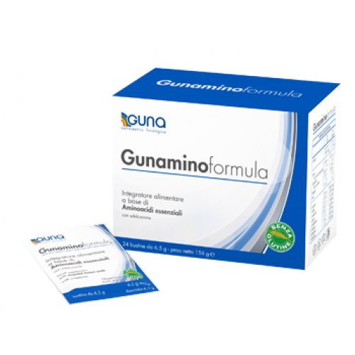 GUNAMINO FORMULA integratore di amminoacidi essenziali 24 bustine
