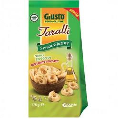 GIUSTO S/G Taralli Finocc.175g