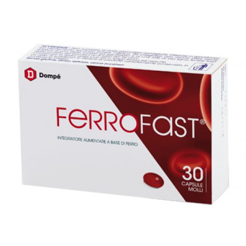 FERROFAST integratore di ferro liposomiale 30 capsule molli