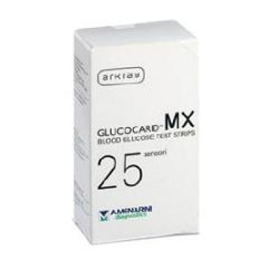 GLUCOCARD-MX BLOOD GLUCOSE 25PZ