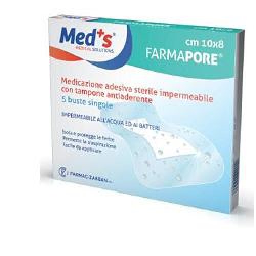 MEDS PORE MEDIC ADES 10X12CM 5