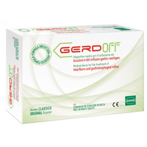 GERDOFF rimedio anti reflusso 20 compresse orosolubili