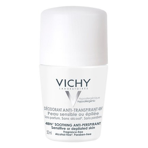 Deodorante Vichy per pelle sensibile o depilata 50ml roll-on 