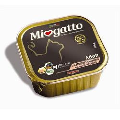 MIOGATTO ADULT SALM/GAMB 100G