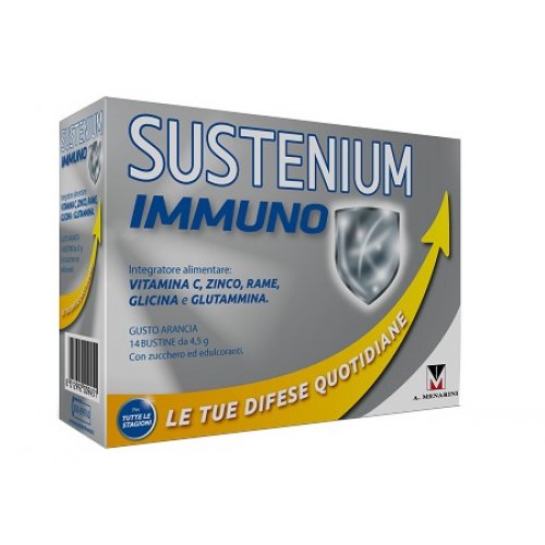 Sustenium Immuno Energy per il funzionamento del sistema immunitario 14 buste a prezzo promo